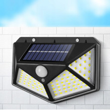 Solar sensor wall light 100 LED