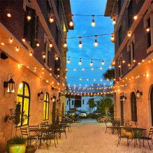 Led light string 220 V 10m 10xE27