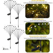 Small balls solar lamp 8pcs (2pcs for one set)