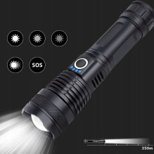 Flashlight 16.5x4x4cm 2200mAh