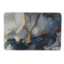 Bathroom mat 50x80 dark grey