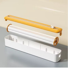 Plastic wrap cutter