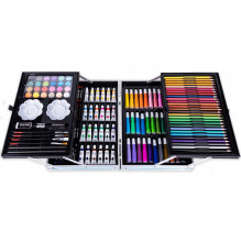 Stationery Set Kids Art Kit blue 145pcs