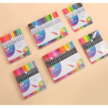 Marker dual tip brush 60colors