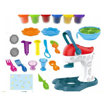 Clay toy for dessert