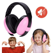 Children`s ear protector pink