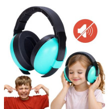 Children`s ear protector green