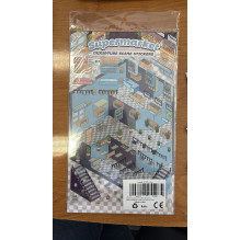 3D landscape stickers brochure