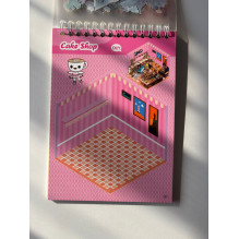 3D landscape stickers brochure