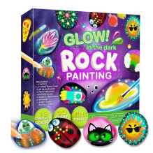 Stone painting set glow in the dark