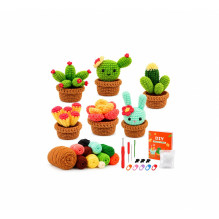 6 plants Crochet Kit