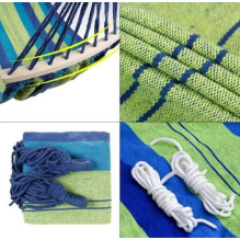 Hammock 260x150cm green-blue