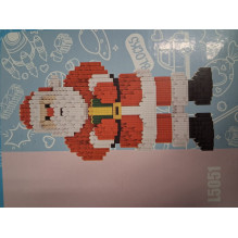 Santa Claus blocks 15x30cm