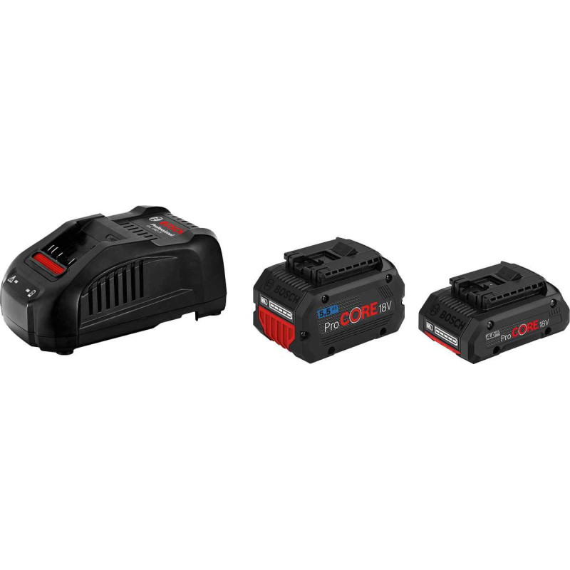 Bosch 1 X ProCORE18V 4.0AH+1 X ProCORE18V 5.5AH+GAL 1880 CV (1600A0214A)