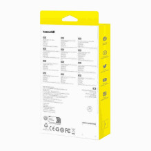 Baseus USB Hub UltraJoy Lite 15cm USB-A to 4x USB 3.0 + USB-C 5v gray
