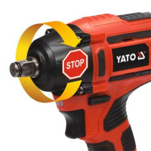 Yato "Yato YATO Impact Wrench 18V LI-ION 1 / 2"" 1x Non-Flash Impact Wrench" Yato "Yato YATO Impact Wrench 18V LI-ION 1 / 2"" 1x Non-Flash Impact Wrench"