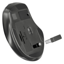 Wireless Mouse - Mouse Defender Prime MB-053 RF Silent Optical Black