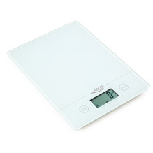 Virtuvinės svarstyklės - Adler AD 3138 Elektroninė Kvadratinė su LCD Ekranu, 5 kg Talpa, Balta