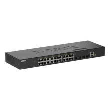 Switch D-Link 24 Ports GE + 4 Ports 10G SFP+ Smart Managed Switch