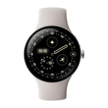 Išmanusis laikrodis Google Pixel Watch 4 45MM LTE Silver / Porcelianas