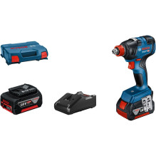 Bosch GDX 18V-200 2X4.0 LI-ION L-CASE Impact Wrench (06019J2206)