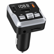 Extralink Smart Life, FM automobilio siųstuvas su įkrovimo funkcija, 2x USB-A, SD kortelė Extralink Smart Life, FM automobilio siųstuvas su įkrovimo funkcija, 2x USB-A, SD kortelė