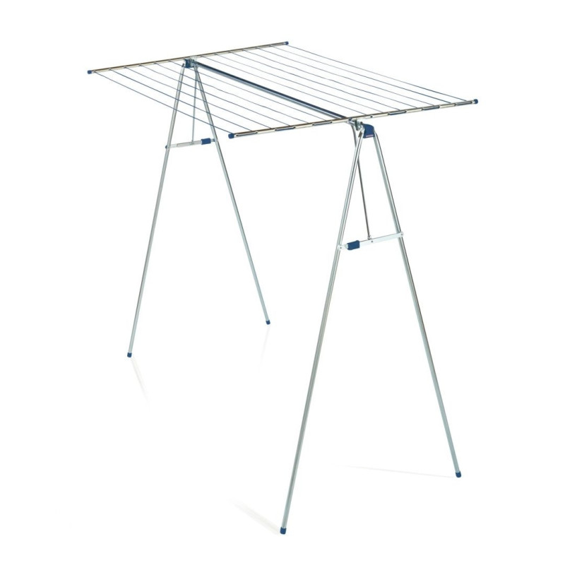 Leifheit 72706 laundry drying rack / line Floor-standing rack Stainless steel White