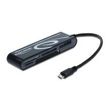 Delock Micro USB OTG kortelių skaitytuvas, 5 lizdai