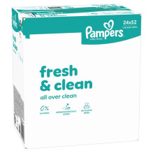 Pampers Fresh Clean Plastic...