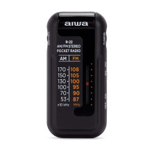 Aiwa R-22BK radio Personal Analog Black