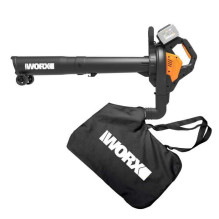 WORX WG583E.9 belaidis lapų pūstuvas, juodas, 20 voltų WORX WG583E.9 belaidis lapų pūstuvas, juodas, 20 voltų