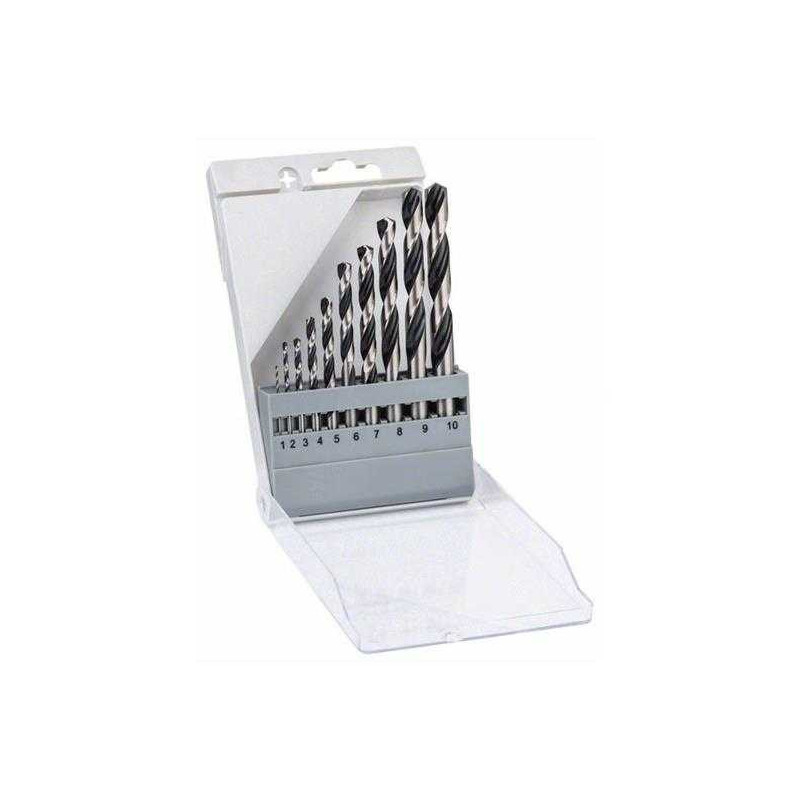 Bosch Bosch HSS twist drill set PointTeQ, 135 °, 10 pieces (in cassette)