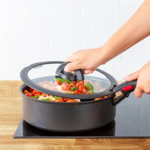 TEFAL Ingenio L9849053 dangtelio rinkinys 16 / 18 / 20 cm TEFAL Ingenio L9849053 dangtelio rinkinys 16 / 18 / 20 cm