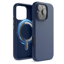 Case "TM MagSafe Silicone" for iPhone 13 / Dark Blue /