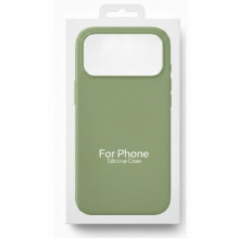 Dėklas "TM MagSafe Silicone" skirtas iPhone 17 / Celodon /