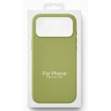 Dėklas "TM MagSafe Silicone" skirtas iPhone 17 / Grass Green /