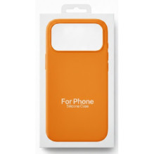 Dėklas "TM MagSafe Silicone" skirtas iPhone 17 Pro / Pale Orange /