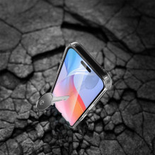 4Smarts „360° aukščiausios kokybės apsaugos rinkinys, skirtas „iPhone 16 Pro Max““ permatomas 4Smarts „360° aukščiausios kokybės apsaugos rinkinys, skirtas „iPhone 16 Pro Max““ permatomas
