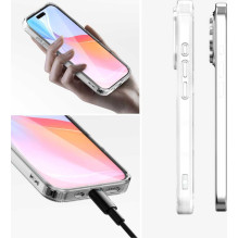 4Smarts „360° aukščiausios kokybės apsaugos rinkinys, skirtas „iPhone 16 Pro Max““ permatomas 4Smarts „360° aukščiausios kokybės apsaugos rinkinys, skirtas „iPhone 16 Pro Max““ permatomas