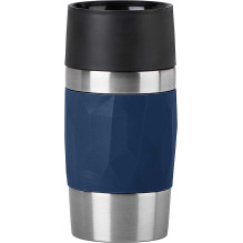 Emsa Emsa Travel Mug Compact thermal mug 0.3 liters (dark blue, screw cap) Emsa Emsa Travel Mug Compact thermal mug 0.3 liters (dark blue, screw cap)