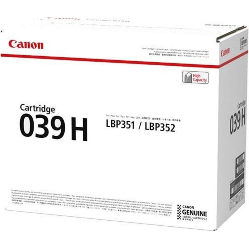 Toneris Canon CRG-039H Black Oryginał (153983)