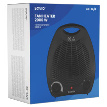 Namų ventiliatorius - Savio AD-02 B 2000W 3-greitis Juodas