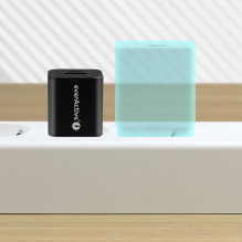 Sieninis Įkroviklis - everActive SC-390QB 30 W GaN Įkroviklis USB-A QC 3.0 USB-C PD / PPS