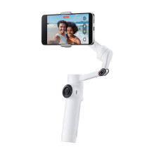 Išmaniųjų telefonų stabilizatorius - Insta360 Flow 2 3 ašių su magnetiniu telefono laikikliu, Integruotu Trikoju, 207 mm
