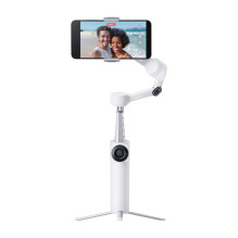 Išmaniųjų telefonų stabilizatorius - Insta360 Flow 2 3 ašių su magnetiniu telefono laikikliu, Integruotu Trikoju, 207 mm