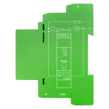 Pro DIN bėgelio 1 kanalų šviesos reguliatorius Shelly Pro Dimmer 1 WiFi / Bluetooth Pro DIN bėgelio 1 kanalų šviesos reguliatorius Shelly Pro Dimmer 1 WiFi / Bluetooth