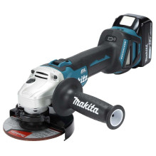 Makita Cordless angle DGA511RTJ, 18 Volt ( MAKPAC size 2, 2x5Ah)
