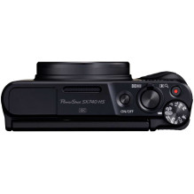 „Canon PowerShot SX740 HS Lite“ – juodas fotoaparatas „Canon PowerShot SX740 HS Lite“ – juodas fotoaparatas