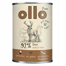 DOLINA NOTECI OLLO Pure Elniai - šlapias šunų maistas - 400 g DOLINA NOTECI OLLO Pure Elniai - šlapias šunų maistas - 400 g