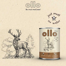 DOLINA NOTECI OLLO Pure Deer - wet dog food - 400 g